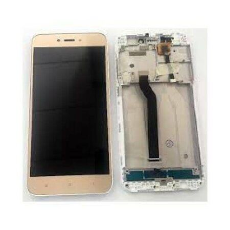 Varuosa Xiaomi Redmi 5A ekraan raamiga (kuldne)