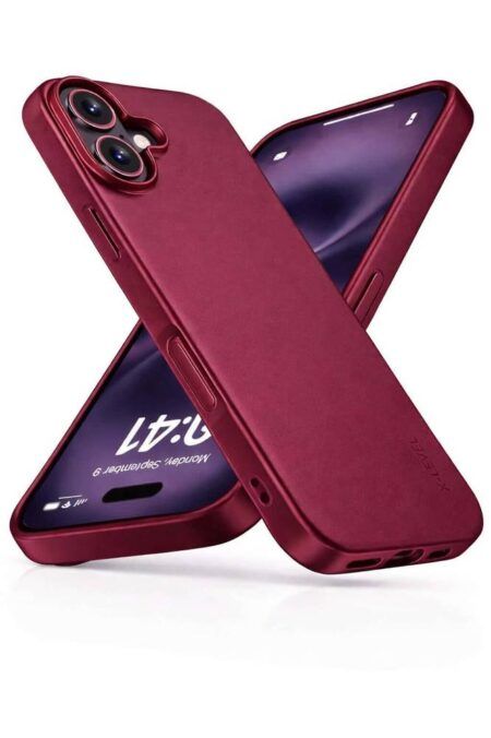 Silikoon X-Level Guardian iPhone 16 Plus (viinamari)