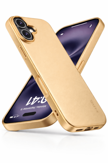 Silikoon X-Level Guardian iPhone 16 Plus (kuldne)