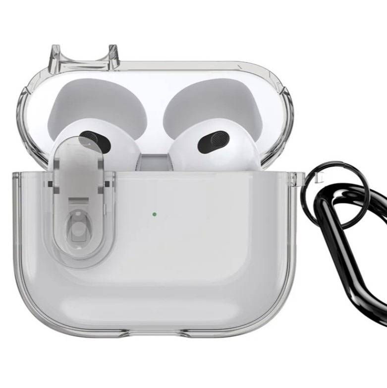 Kaitseümbris Dux Ducis PECL Apple AirPods 3 (helehall) Kaitseümbris Dux Ducis PECL Apple AirPods 3 (helehall)