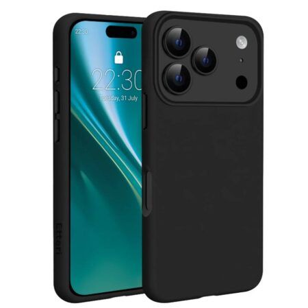 Ümbris Etteri silicone MagSafe iPhone 17 Pro Max (must)