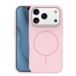 Ümbris Silicone Thin Mag Apple iPhone 17 Pro Max (heleroosa)