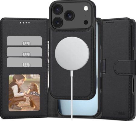 Ümbris Tech-Protect Wallet MagSafe iPhone 17 Pro Max (must)