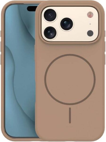 Ümbris Silicone Thin Mag Apple iPhone 17 Air (pruun)