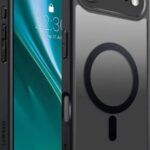 Ümbris Etteri silicone Matt MagSafe iPhone 17 Air (must)