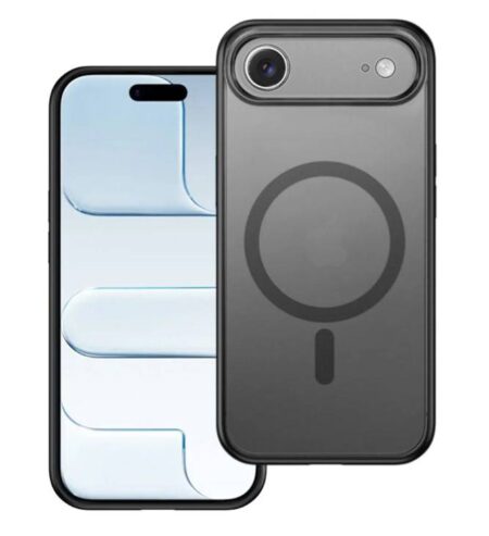 Ümbris Reach Matte MagSafe Apple iPhone 17 Air (läbipaistev / must)