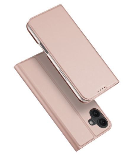 Ümbris kaanega Dux Ducis Skin Pro iPhone 16 (roosakuld)