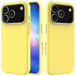 Silikoon Roar Cloud Skin iPhone 17 Pro Max (kollane)