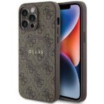 Guess Ümbris GUHMP13XG4GFRW Leather MagSafe iPhone 13 Pro Max (pruun)
