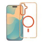 Ümbris FRAME CLEAR HYBRID Samsung S26 Plus (oranz)