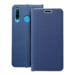 Ümbris LUNA Book Carbon Huawei P30 Lite (sinine)