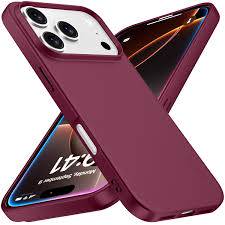 Silikoon X-Level Guardian Apple iPhone 17 Pro (viinamari)