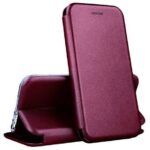 Ümbris kaanega Book Elegance Xiaomi Redmi Note 8T (viinamari)