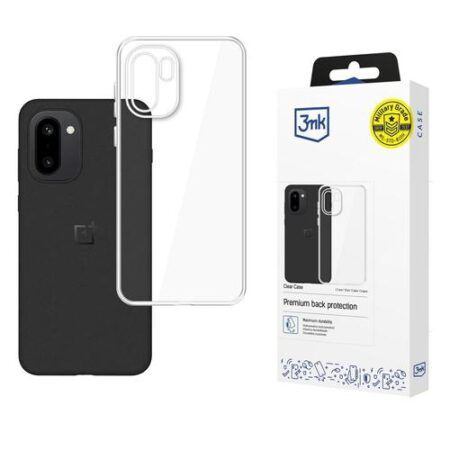 Silikoon 3MK Clear Case OnePlus 15R (läbipaistev)