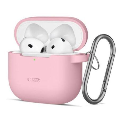 Tech-Protect Silicone Hook Case AirPods 4 (roosa)