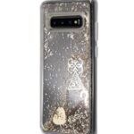Silikoon Guess Glitter Samsung Galaxy S10 (kuldne)