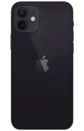 Telefon kasutatud iPhone 12, 64GB, , Grade B, (UUS AKU- analoog 100% ), , garantii 1A (must)