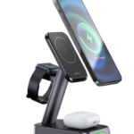 Laadija 3-in-1 Acefast E3 MagSafe (must)