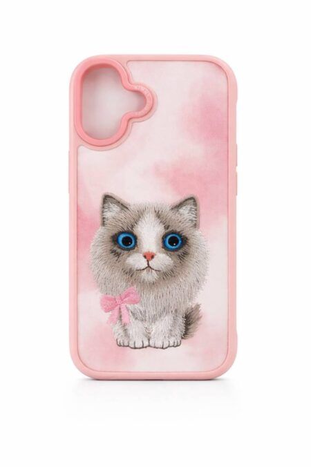 Ümbris Nimmy Fashion Cat iPhone 17 (roosa)