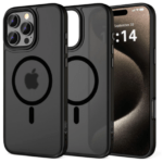 Ümbris Tech-Protect Magmat Magsafe iPhone 16 pro (läbipaistev / must)