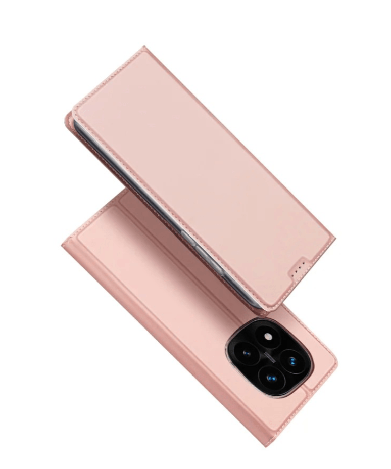 Ümbris kaanega Dux Ducis "Skin Pro" Xiaomi Redmi Note 14 Pro Plus 5G (roosa-kuld)
