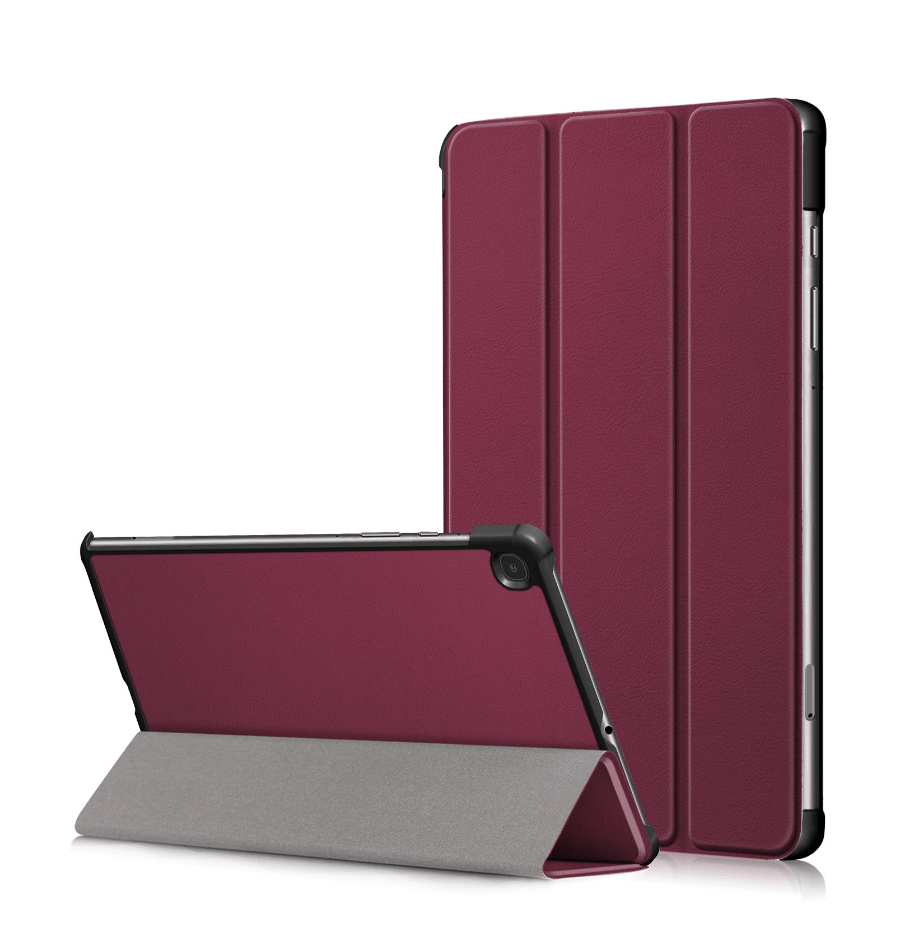 Kaitseümbris Smart Leather Samsung X610 / X616 Tab S9 FE Plus (viinamari)