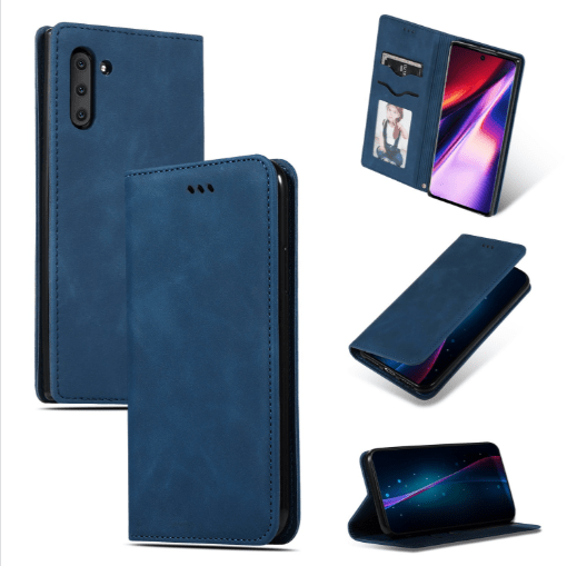 Ümbris kaanega Business Style Xiaomi Redmi A3 (tumesinine)