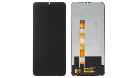 Varuosa OPPO A15 ekraan must