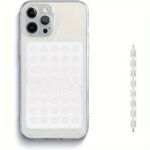 Telefonihoidja Silikoonist (valge)