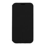 Ümbris kaanega Vennus Lite iPhone 12 mini (must)