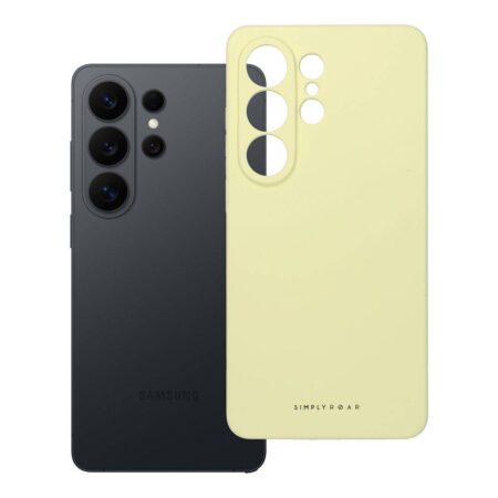 Silikoon Roar Cloud Skin Samsung S26 Ultra (kollane)