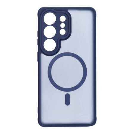 Ümbris FULL MATTE MagSafe Samsung S26 Ultra (läbipaistev / sinine)