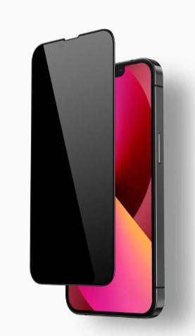 Kaitseklaas ESD Anti-Static Privacy Full Glue iPhone 13 Mini (must)