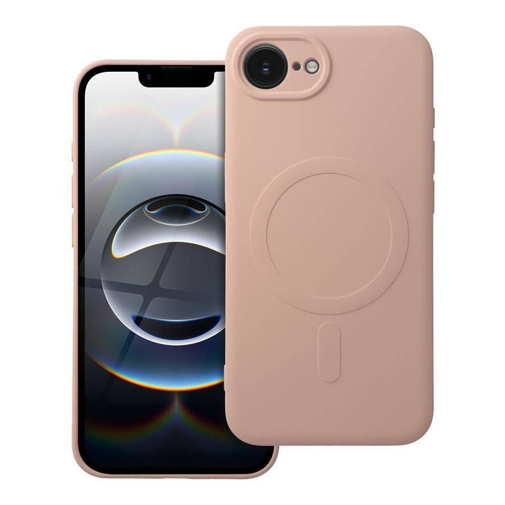 Ümbris Silicone Mag Cover iPhone 16e (roosa) Ümbris Silicone Mag Cover iPhone 16e (roosa)
