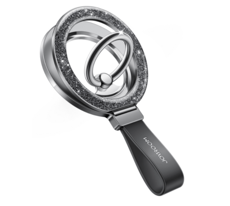 Joyroom JR-ZS425 Hoidik MagSafe ring (must / glitter)