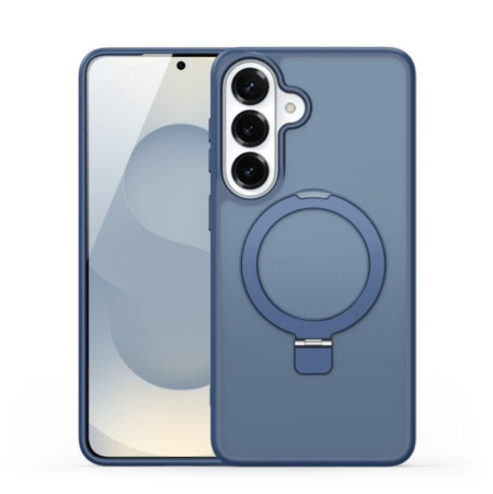 Ümbris Dux Ducis Yind Mag Ring Stand Samsung S26 (tumesinine)