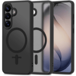 Ümbris Reach Matte MagSafe Samsung S26 Plus (läbipaistev / must)