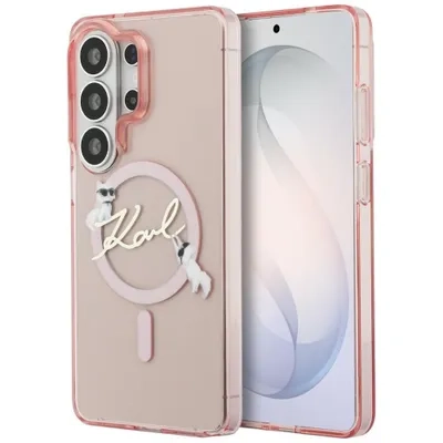 Karl Lagerfeld MagSafe Ümbris KLHMS26L5HKSCAP Samsung S26 Ultra (roosa)