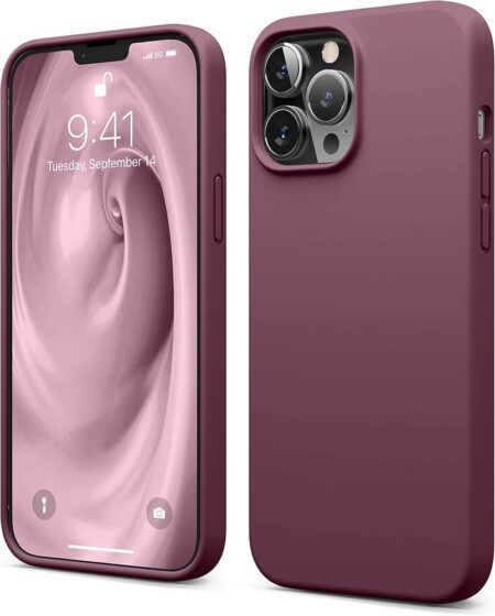 Ümbris Hard Satin Protective iPhone 13 Pro (tumelilla)