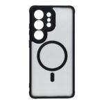 Ümbris FULL MATTE MagSafe Samsung S26 Ultra (läbipaistev / must)