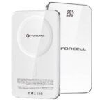 Akupank Forcell F-Energy SuperSlim F5K8 QC4.0 PD3.0 15W 5000 mAh (valge)