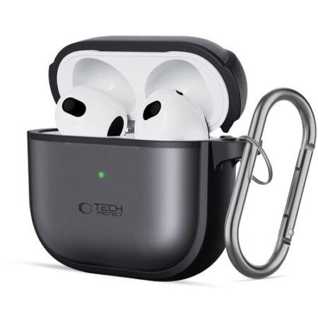 Kaitseümbris Tech-Protect Slim Hook Apple Airpods 4 (must)