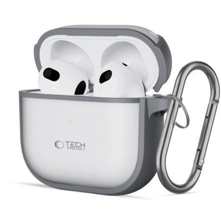 Kaitseümbris Tech-Protect Slim Hook Apple Airpods 4 (hall)