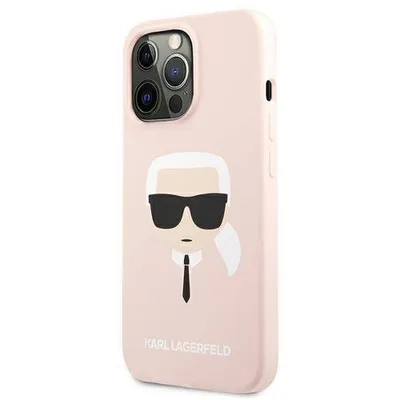 Karl Lagerfeld MagSafe Ümbris KLHCP13LSLKHLP iPhone 13 Pro (roosa)