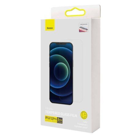 Kaitseklaas Baseus 0.3mm Tempered Glass Film iPhone 12 Pro Max (läbipaistev)