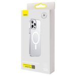 Ümbris Baseus Crystal Magnetic Phone Case iPhone 13 Pro (läbipaistev)