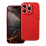 Ümbris Silicone Mag Cover iPhone 16 Pro (punane)