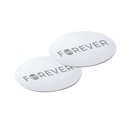 FOREVER magnet kleebised telefonile 2tk (hõbe)