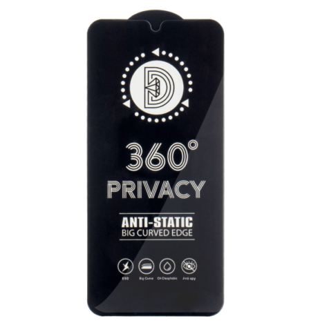 Kaitseklaas Full Glue 360 Privacy iPhone 14 Pro (must)