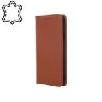 Ümbris kaanega Leather SMART PRO iPhone 15 Pro (pruun)